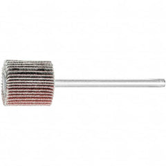 PFERD - 5/8" Diam x 5/8" Face Width, Aluminum Oxide Coated Mounted Flap Wheel - USA Tool & Supply