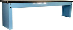 Proline - Workbench & Workstation Shelf - 12" Deep, Use with Workbench - USA Tool & Supply