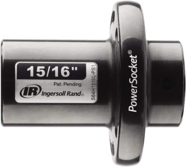 Ingersoll-Rand - 1/2" Drive 15/16" Standard Magnetic Nonsparking Universal Impact Socket - 6 Points, 3-1/10" OAL - USA Tool & Supply
