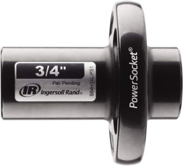 Ingersoll-Rand - 1/2" Drive 3/4" Standard Magnetic Nonsparking Universal Impact Socket - 6 Points, 3-1/10" OAL - USA Tool & Supply