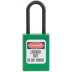 Master Lock - Lockout Padlocks Key Type: Keyed Different Key Retaining: NonRetaining Key - USA Tool & Supply