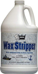 Werth Sanitary Supply - 1 Gal Plastic Bottle Stripper - Use on Resilient Tile, Vinyl Tile - USA Tool & Supply