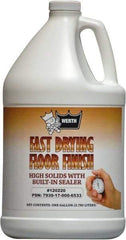 Werth Sanitary Supply - 1 Gal Plastic Bottle Floor Coating - Use on Resilient Tile, Vinyl Tile - USA Tool & Supply