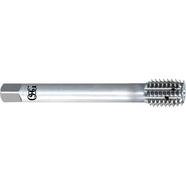 OSG - M3.5x0.60 Metric 6H D6 Thread Limit Plug Thread Forming Tap - High Speed Steel, V Finish, 56mm OAL, 21mm Thread Length, Right Hand Thread, Series 16350 - USA Tool & Supply