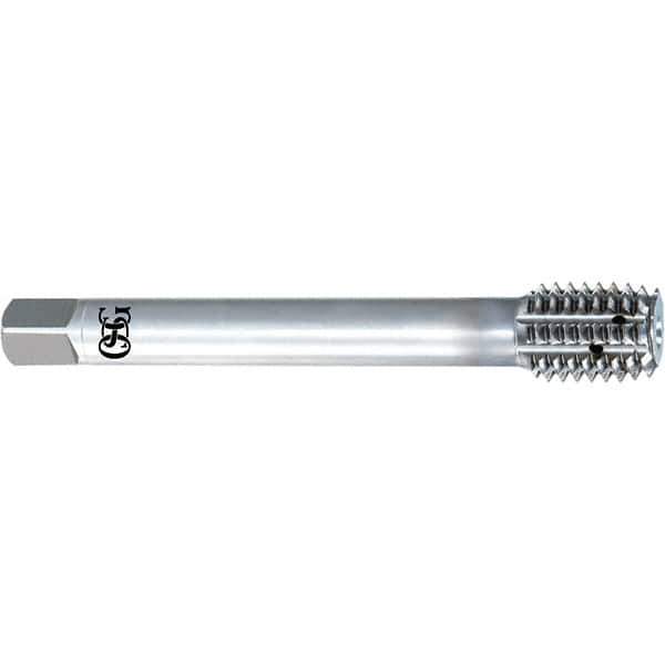 OSG - M3x0.35 Metric 6H D5 Thread Limit Plug Thread Forming Tap - High Speed Steel, V Finish, 56mm OAL, 19mm Thread Length, Right Hand Thread, Series 16350 - USA Tool & Supply