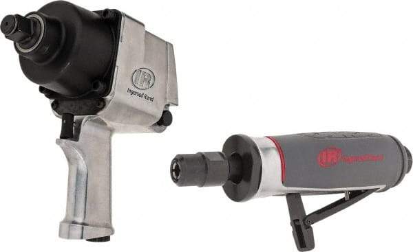 Ingersoll-Rand - Impact Wrench/Die Grinder Air Tool Combination Kit - USA Tool & Supply