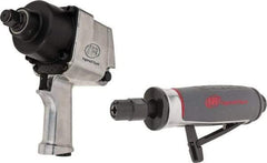 Ingersoll-Rand - Impact Wrench/Die Grinder Air Tool Combination Kit - USA Tool & Supply