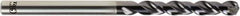 OSG - 1/2" 140° Solid Carbide Jobber Drill - TiAlN Finish, Right Hand Cut, Spiral Flute, Straight Shank, 6" OAL - USA Tool & Supply