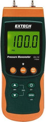 Extech - Differential Pressure Gauges & Switches Type: Differential Pressure Manometer Maximum Pressure (psi): 101.50 - USA Tool & Supply