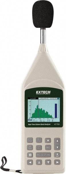 Extech - Sound Meters Type: Sound Meter Frequency Weighting: A, C & Z - USA Tool & Supply