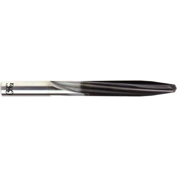 OSG - #40, 0.0985", 130° Point, Solid Carbide Straight Flute Drill Bit - USA Tool & Supply