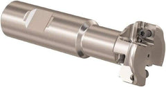 Seco - 32mm Cutting Diam 13.91mm Cutting Width, 4 Cutter Inserts, 20mm Shank Diam, Indexable T-Slot Cutter - Insert Style LNK. 08.., 90mm OAL, 2 Flutes - USA Tool & Supply