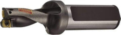 Sandvik Coromant - 1.771" Max Drill Depth, 2xD, 0.812" Diam, Indexable Insert Drill - 2 Inserts, 1" Shank Diam, Flange Shank - USA Tool & Supply