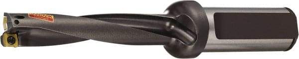 Sandvik Coromant - 96mm Max Drill Depth, 5.02703xD, 18.5mm Diam, Indexable Insert Drill - 2 Inserts, 25mm Shank Diam, Flange Shank - USA Tool & Supply