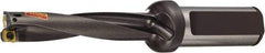 Sandvik Coromant - 96mm Max Drill Depth, 5.02703xD, 18.5mm Diam, Indexable Insert Drill - 2 Inserts, 25mm Shank Diam, Flange Shank - USA Tool & Supply