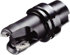 Sandvik Coromant - 3 Inserts, 40mm Cut Diam, 63mm Arbor Diam, 12mm Max Depth of Cut, Indexable Square-Shoulder Face Mill - 143mm High, R790-1604.. Insert Compatibility, Through Coolant, Series CoroMill 790 - USA Tool & Supply