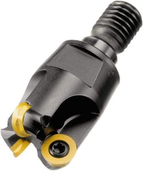 Sandvik Coromant - 12mm Cutting Diam, 3.5mm Max Depth of Cut, M8 Modular Connection, Indexable Copy End Mill - Screw Holding Method, R300-0720.. Insert Style, R300..Txx Toolholder, Through Coolant - USA Tool & Supply