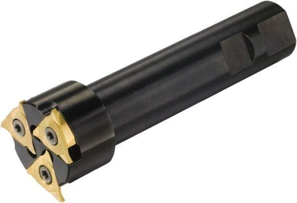 Sandvik Coromant - Shank Connection, 0.1181" Depth of Cut, 39mm Cutter Diam, 2 Tooth Indexable Slotting Cutter - 3/4" Shank Diam, A328-B Toolholder, 328R13-... Insert, Right Hand Cutting Direction - USA Tool & Supply