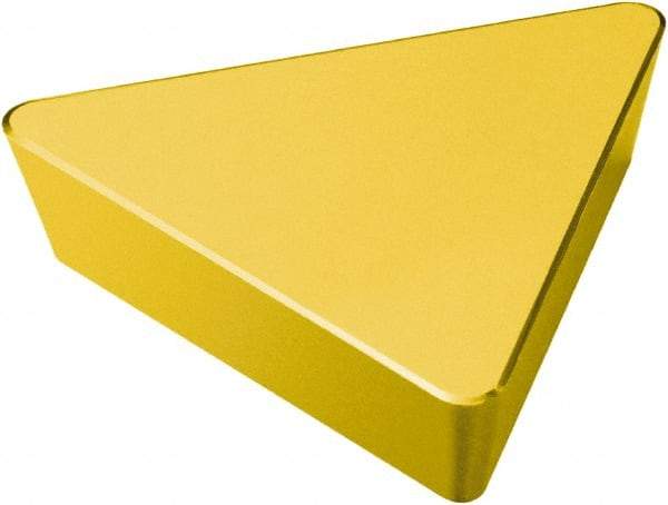 Sandvik Coromant - TPM322 Grade 235 Carbide Milling Insert - TiCN/TiN Finish - USA Tool & Supply