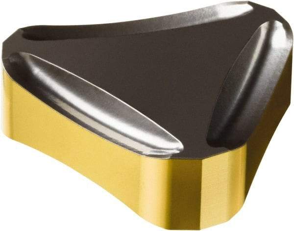 Sandvik Coromant - TNEF1204 CA Grade 3330 Carbide Milling Insert - TiCN/Al2O3/TiN Finish, 4.76mm Thick, 12.7mm Inscribed Circle, 3mm Corner Radius - USA Tool & Supply
