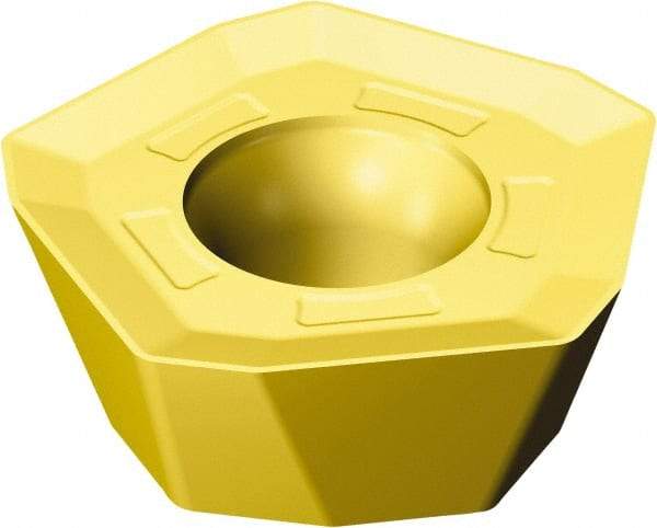 Sandvik Coromant - 419R1405 PM Grade 2040 Carbide Milling Insert - TiCN/Al2O3/TiN Finish, 5.56mm Thick, 14mm Inscribed Circle, 0.8mm Corner Radius - USA Tool & Supply
