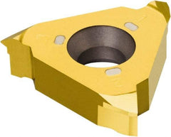 Sandvik Coromant - 3.5mm Pitch, Internal Thread, Metric Standard, 328 1025 Grade Thread Mill Insert - Carbide, TiAlN+TiN Coating - USA Tool & Supply