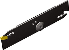 Sandvik Coromant - 26mm Max Depth of Cut, Right Hand Cut, Indexable Grooving Blade - 2.6mm Insert Width, E Seat Size, QD-N/R/L2..C..D Insert Style, Series CoroCut QD - USA Tool & Supply