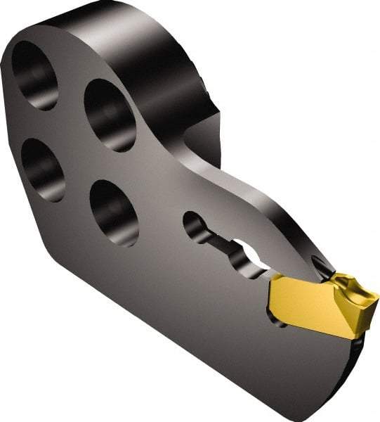 Sandvik Coromant - SL-QD-R/LG..C Insert, 11mm Head Length, Modular Grooving Cutting Unit Head - Left Hand Cut, System Size 32, Through Coolant, Series CoroCut QD - USA Tool & Supply