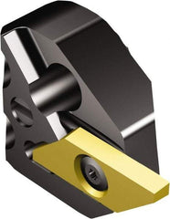 Sandvik Coromant - 570-xxR/LSMAL Insert, 14mm Head Length, Modular Grooving Cutting Unit Head - Left Hand Cut, System Size 32, Through Coolant, Series CoroCut XS - USA Tool & Supply