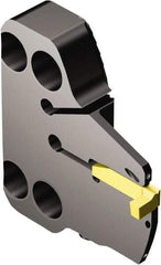 Sandvik Coromant - SL70-R/LG..C Insert, 27.7mm Head Length, Modular Grooving Cutting Unit Head - Right Hand Cut, System Size 70, Through Coolant, Series CoroCut 1-2 - USA Tool & Supply