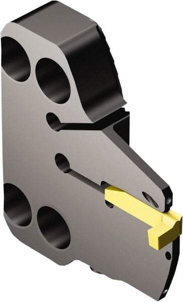 Sandvik Coromant - SL70-R/LG..C Insert, 22.9mm Head Length, Modular Grooving Cutting Unit Head - Left Hand Cut, System Size 70, Through Coolant, Series CoroCut 1-2 - USA Tool & Supply