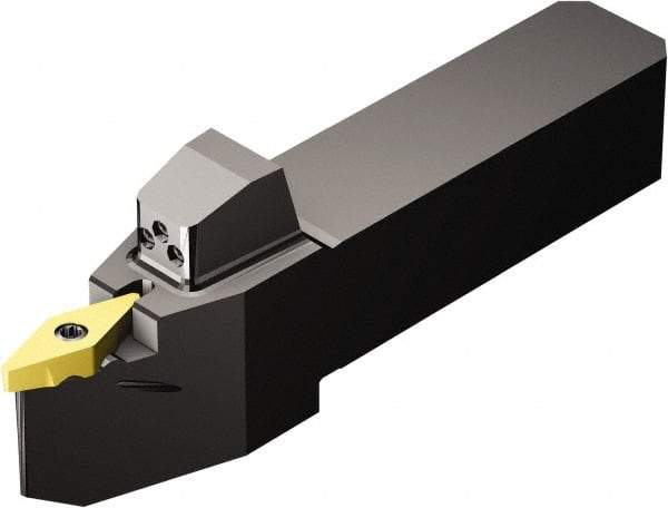 Sandvik Coromant - QS-TR-V..N..HP, Neutral Cut, 17.5° Lead Angle, 20mm Shank Height x 20mm Shank Width, Neutral Rake Indexable Turning Toolholder - 114mm OAL, TR-VB1308 Insert Compatibility, Series CoroTurn TR - USA Tool & Supply