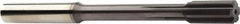 Sandvik Coromant - 8.5mm Solid Carbide 6 Flute Chucking Reamer - Straight Flute, 26mm Flute Length, 100mm OAL - USA Tool & Supply