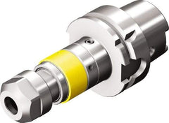 Sandvik Coromant - HSK63A Taper Shank Tapping Chuck/Holder - M4 to M12 Tap Capacity, 108.1mm Projection, Through Coolant - Exact Industrial Supply