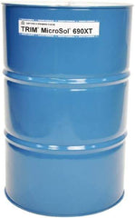 Master Fluid Solutions - Trim MicroSol 590XT, 54 Gal Drum Cutting Fluid - Semisynthetic, For Inconel\xAE Machining - USA Tool & Supply