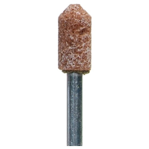 1/4″ × 1/2″ 1/8″ Spindle Gemini Mounted Point B54 60 Grit Aluminum Oxide - USA Tool & Supply