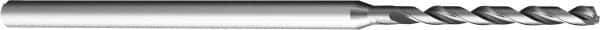 Sandvik Coromant - 2.25mm, 140° Point, Solid Carbide Micro Drill Bit - 2.8347" OAL, 1.4173" Flute Length, 3mm Shank Diam, Series CoroDrill 862 - USA Tool & Supply