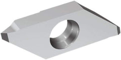 Sandvik Coromant - MAT3 Grade H13A, External Partial Profile 60° Threading Insert - 0.35 to 10mm & 24 to 72 TPI Ext Pitch, Right Hand Insert, Uncoated, Carbide - USA Tool & Supply