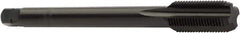 Sandvik Coromant - 1/4-19 G 4 Flute Nitride Finish High Speed Steel Straight Flute Machine Tap - Right Hand Thread, 100mm OAL, 21mm Thread Length - Exact Industrial Supply