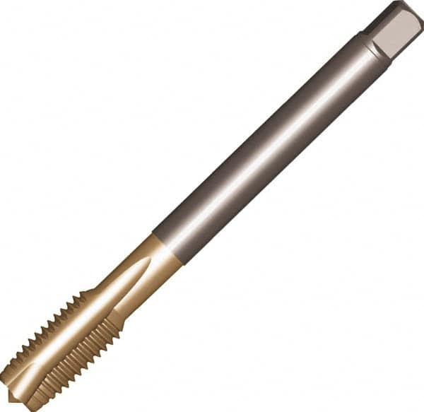 Sandvik Coromant - M25x1.50 Metric Fine 6H 4 Flute High Speed Steel Spiral Point Tap - USA Tool & Supply