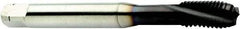Sandvik Coromant - #10-32 UNF 3 Flute 2B Modified Bottoming Spiral Flute Tap - Powdered Metal, CoolTop Finish, 80mm OAL, Right Hand Flute, Right Hand Thread, Series CoroTap 300 - USA Tool & Supply