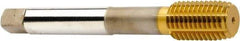 Sandvik Coromant - M12x1.75 M Metric 6HX Form Thread Forming Tap - High Speed Steel, TiN Finish, 111.92mm OAL, 23mm Thread Length, Right Hand Thread, Series CoroTap 400 - USA Tool & Supply