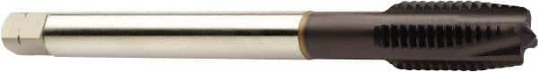Sandvik Coromant - M28x1.50 Metric Fine, 4 Flute, TiAlN Finish, Powdered Metal Spiral Point Tap - Plug Chamfer, Right Hand Thread, 140mm OAL, 28mm Thread Length, 20mm Shank Diam, 6HX Class of Fit, Series CoroTap 200 - Exact Industrial Supply