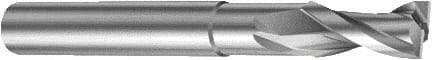 Sandvik Coromant - 16mm, 2 Flute, Solid Carbide, 0.15mm Corner Chamfer End Mill - 120mm OAL, 25° Helix, Right Hand Flute, 24mm LOC, Right Hand Cut - USA Tool & Supply