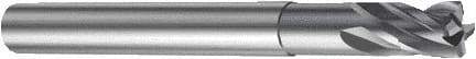 Sandvik Coromant - 8mm, 8mm LOC, 8mm Shank Diam, 80mm OAL, 4 Flute, Solid Carbide Square End Mill - Single End, TiAlN Finish, Spiral Flute, 30° Helix, Centercutting, Right Hand Cut, Right Hand Flute, Series CoroMill Plura - USA Tool & Supply