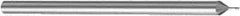Sandvik Coromant - 0.5mm, 0.5mm LOC, 3mm Shank Diam, 60mm OAL, 2 Flute, Solid Carbide Square End Mill - Single End, TiAlN Finish, Spiral Flute, 30° Helix, Right Hand Cut, Right Hand Flute, Series CoroMill Plura - USA Tool & Supply