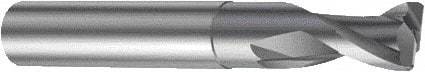 Sandvik Coromant - 8mm, 8mm LOC, 8mm Shank Diam, 72mm OAL, 2 Flute, Solid Carbide Square End Mill - Single End, TiAlN Finish, Spiral Flute, 30° Helix, Centercutting, Right Hand Cut, Right Hand Flute, Series CoroMill Plura - USA Tool & Supply