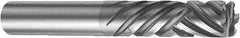 Sandvik Coromant - 5/8", 1-1/2" LOC, 5/8" Shank Diam, 4" OAL, 6 Flute, Solid Carbide Square End Mill - Single End, TiAlN Finish, Spiral Flute, 30° Helix, Right Hand Cut, Right Hand/Left Hand Flute, Series CoroMill Plura - USA Tool & Supply