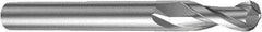 Sandvik Coromant - 16mm Diam, 26mm LOC, 2 Flute Solid Carbide Ball End Mill - 100mm OAL, 16mm Shank Diam, Ball Flute - USA Tool & Supply