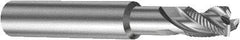 Sandvik Coromant - 8mm, 3 Flute, Solid Carbide, Corner Radius End Mill - 72mm OAL, 40° Helix, Right Hand Flute, 12mm LOC, Right Hand Cut - USA Tool & Supply